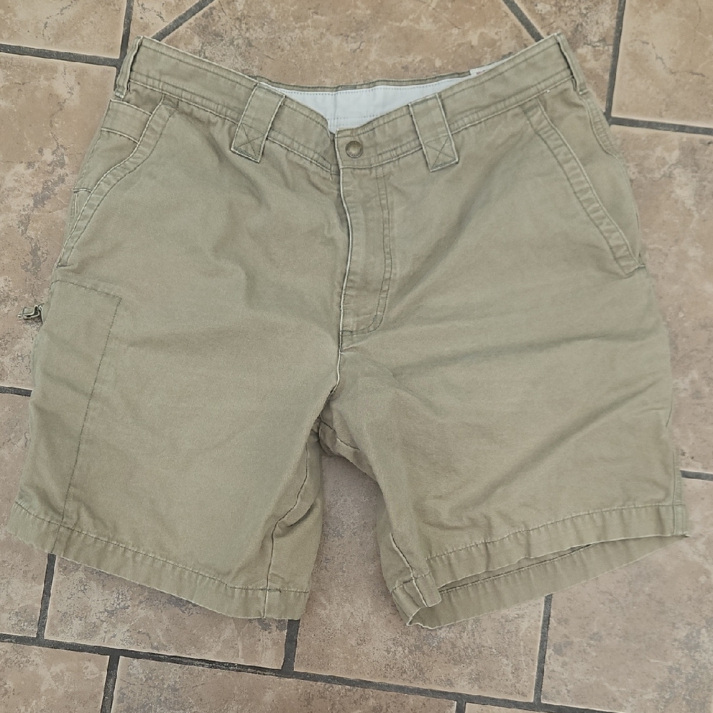 Columbia Tan Cargo Shorts Relaxed Fit